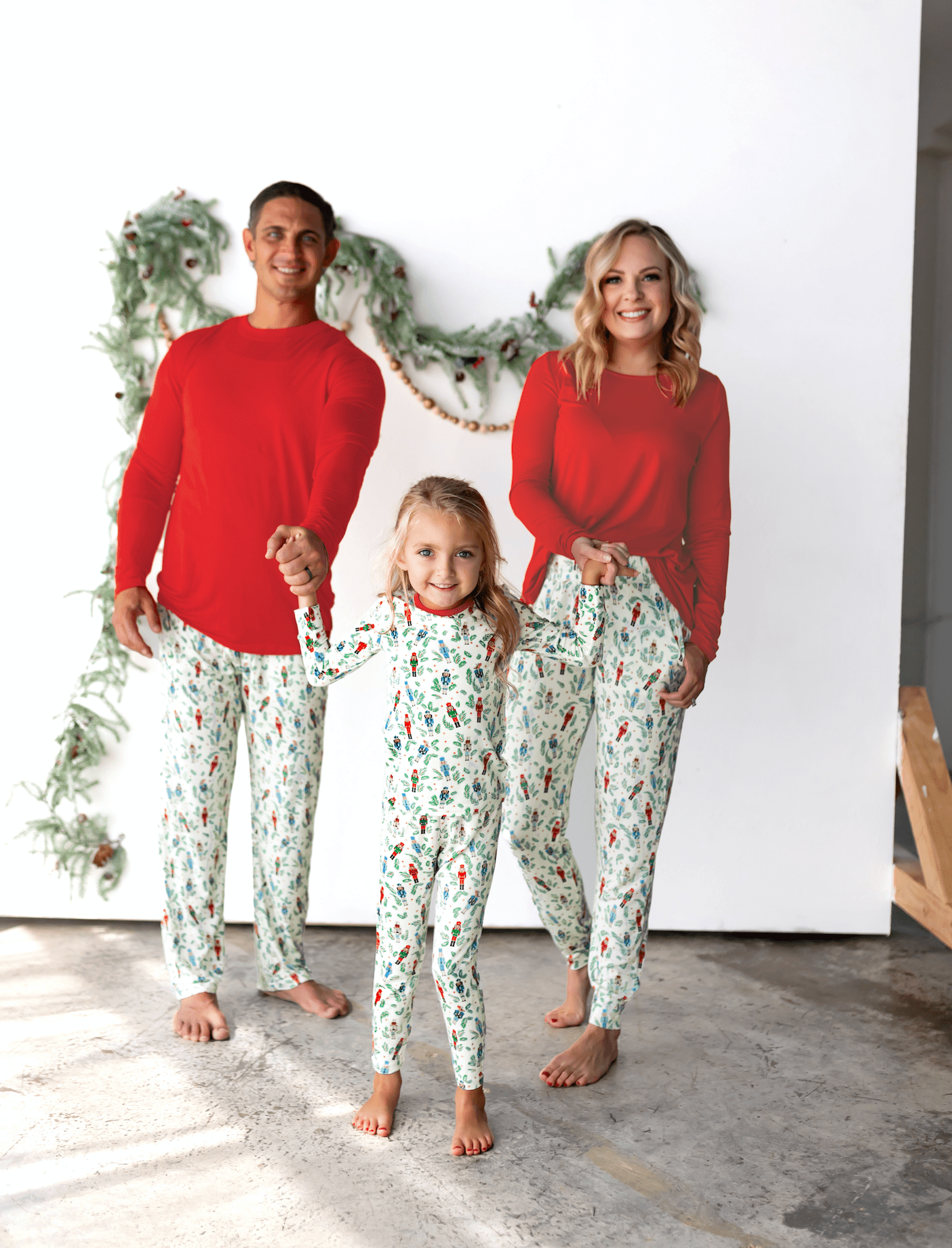 Nutcrackers Midnight March Long Sleeve Pajama Set