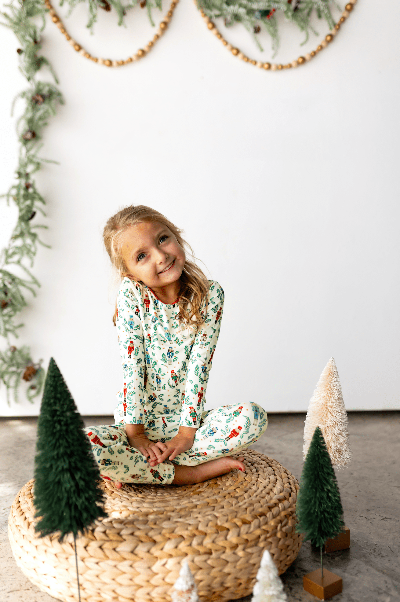 Nutcrackers Midnight March Long Sleeve Pajama Set