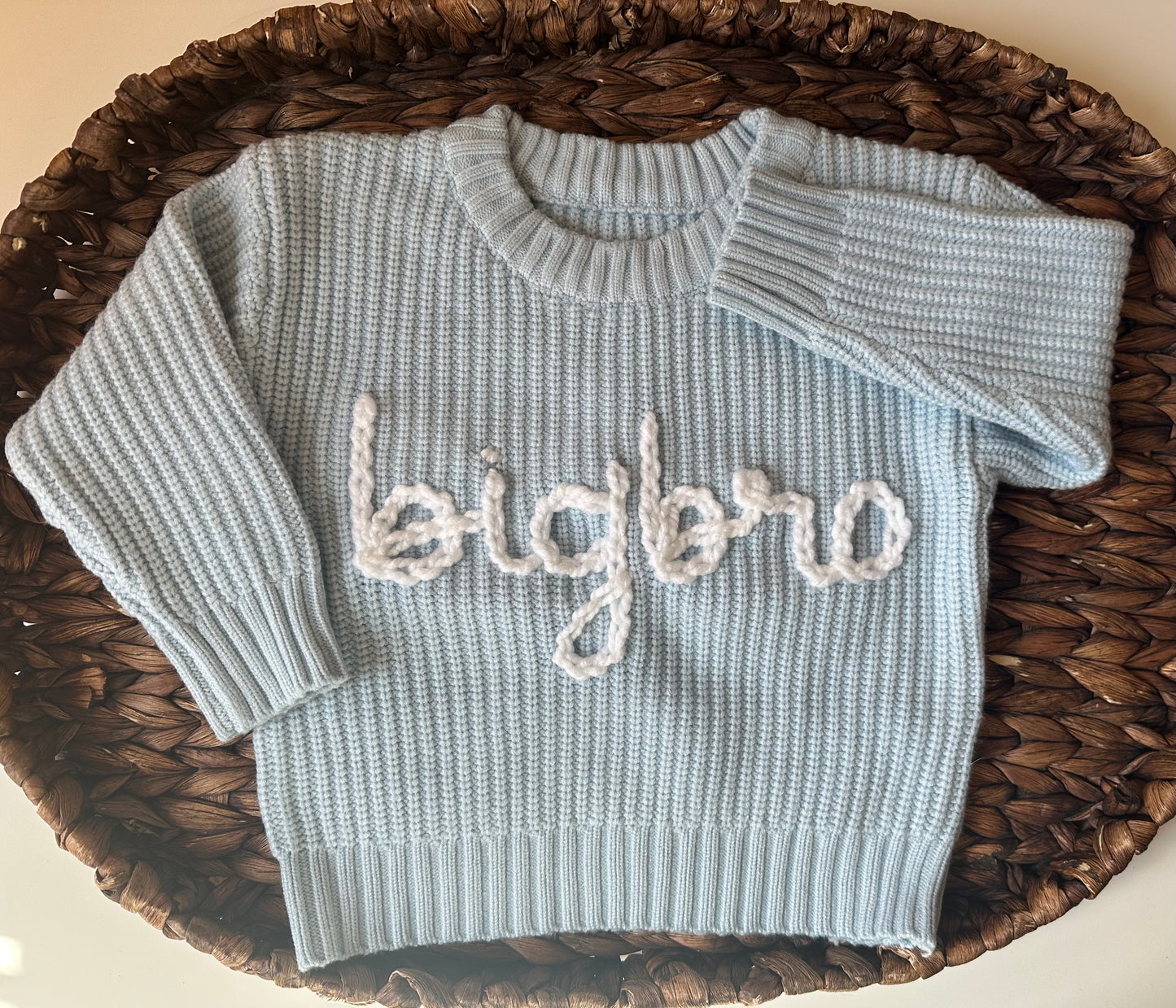 Custom Knit Embroidered Sweaters