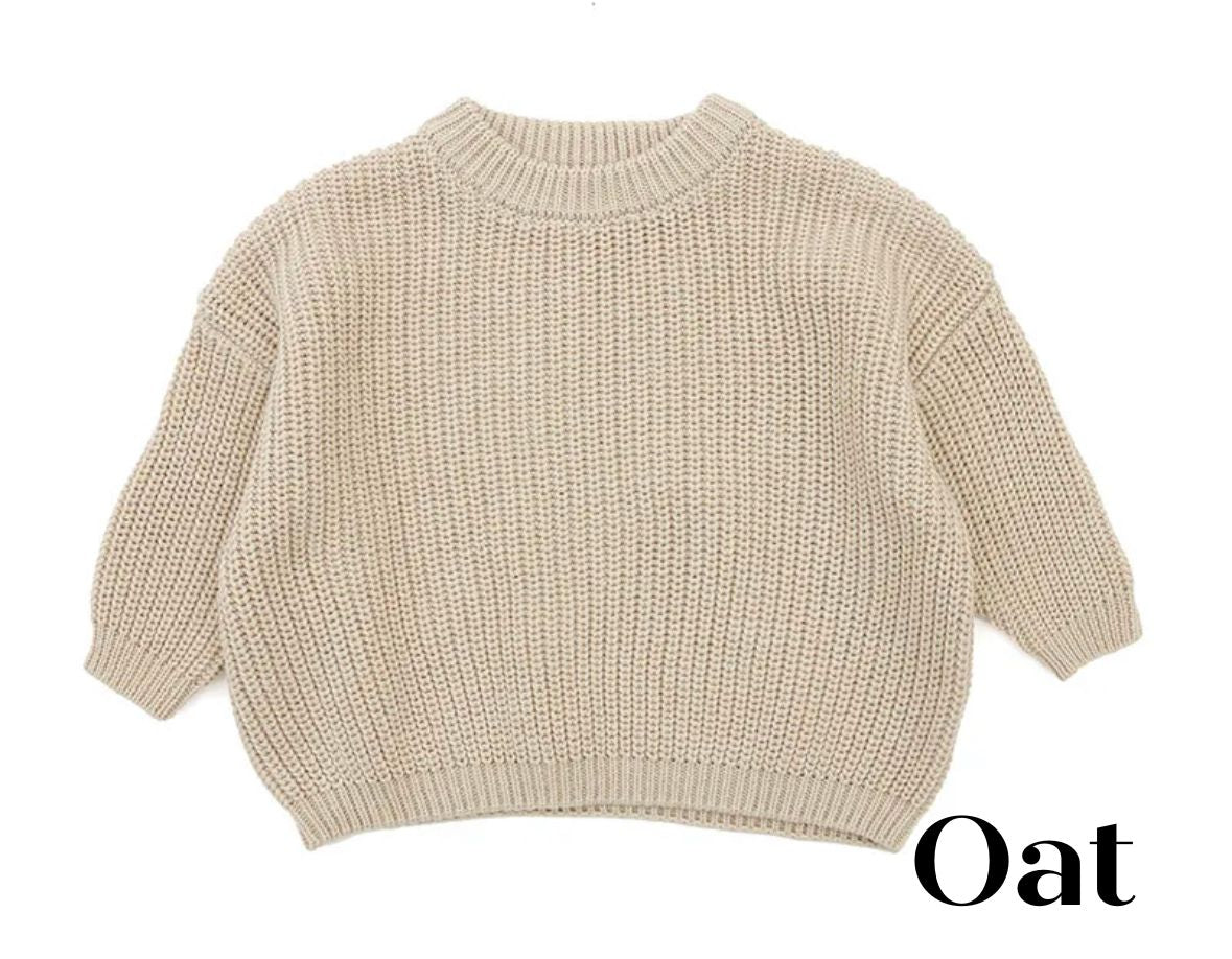 Embroidered Knit Sweater