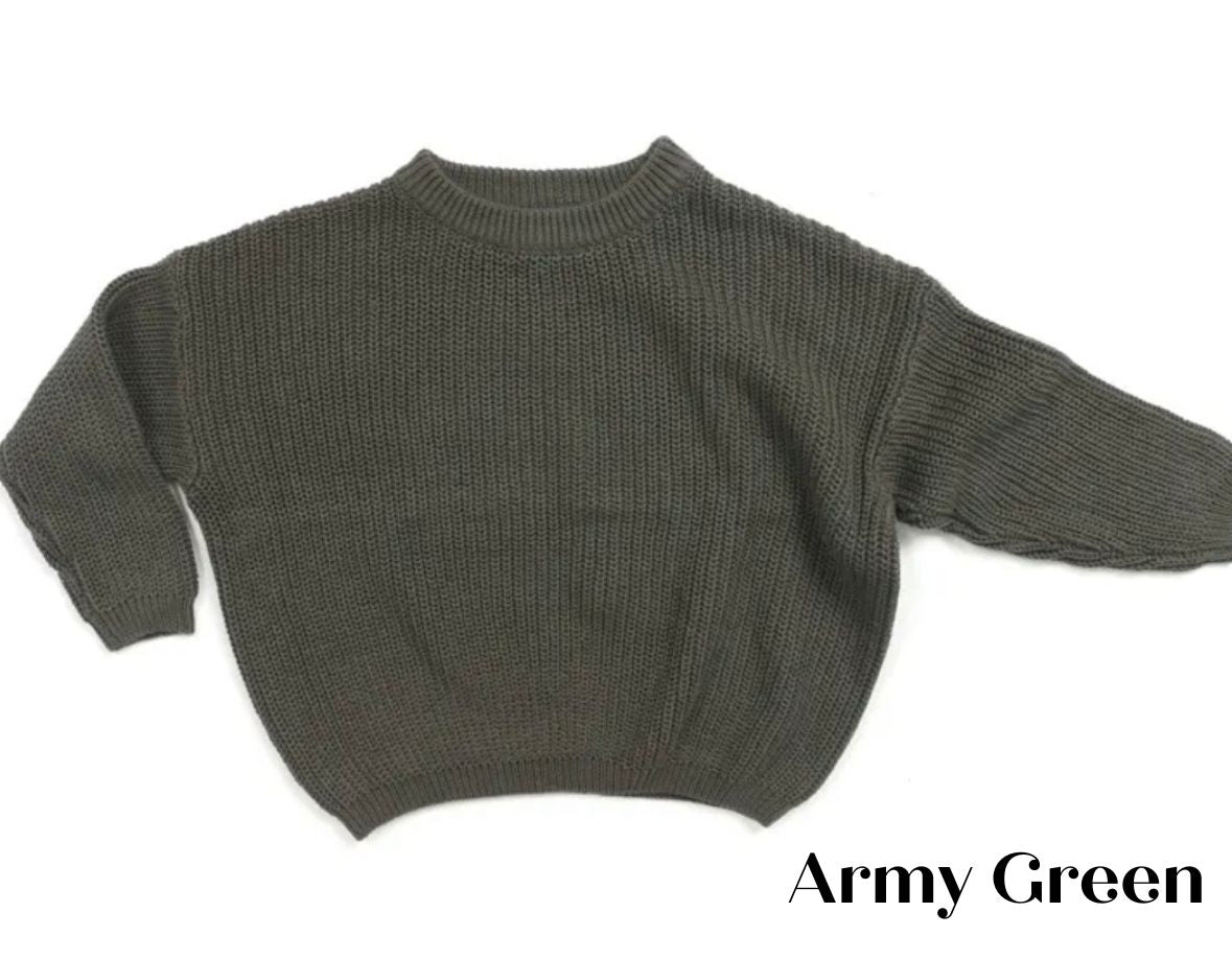 Embroidered Knit Sweater