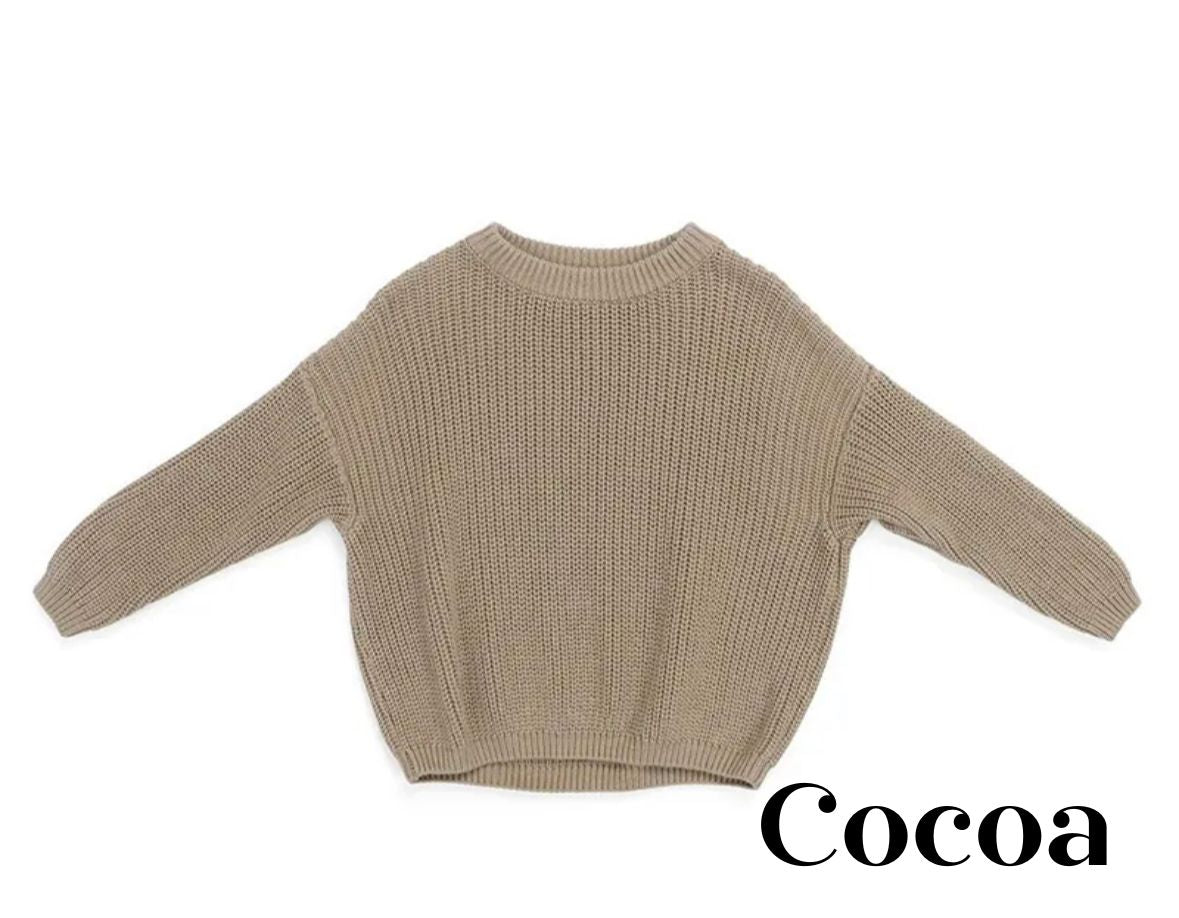Embroidered Knit Sweater