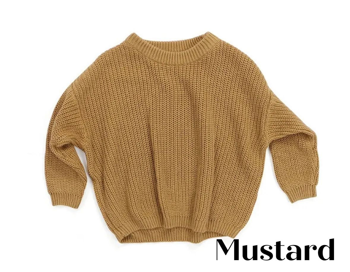 Embroidered Knit Sweater