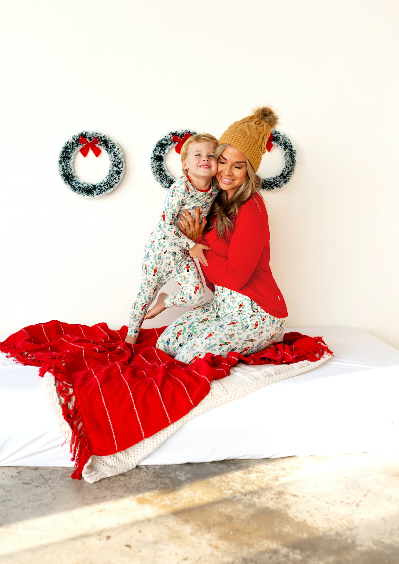 Nutcrackers Midnight March Long Sleeve Pajama Set