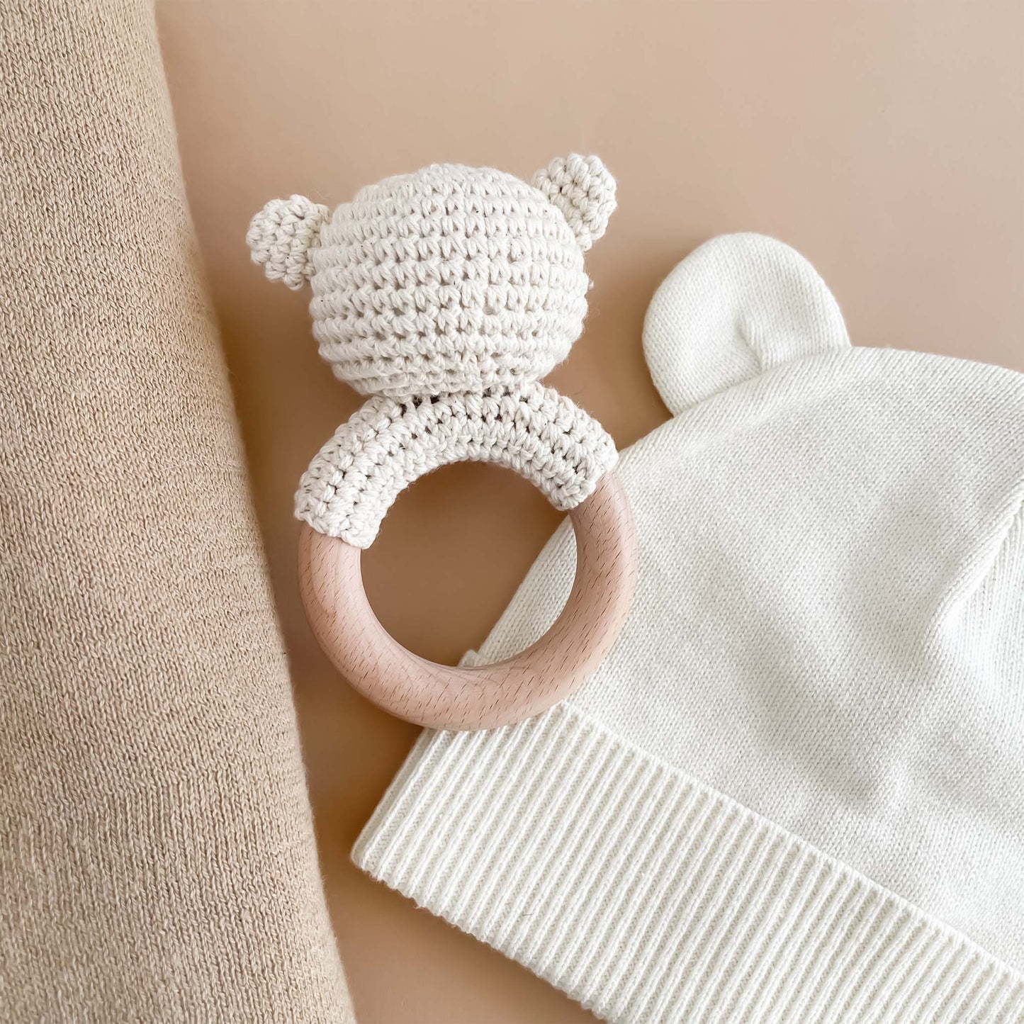 Cotton Crochet Rattle Teether| Baby Toys