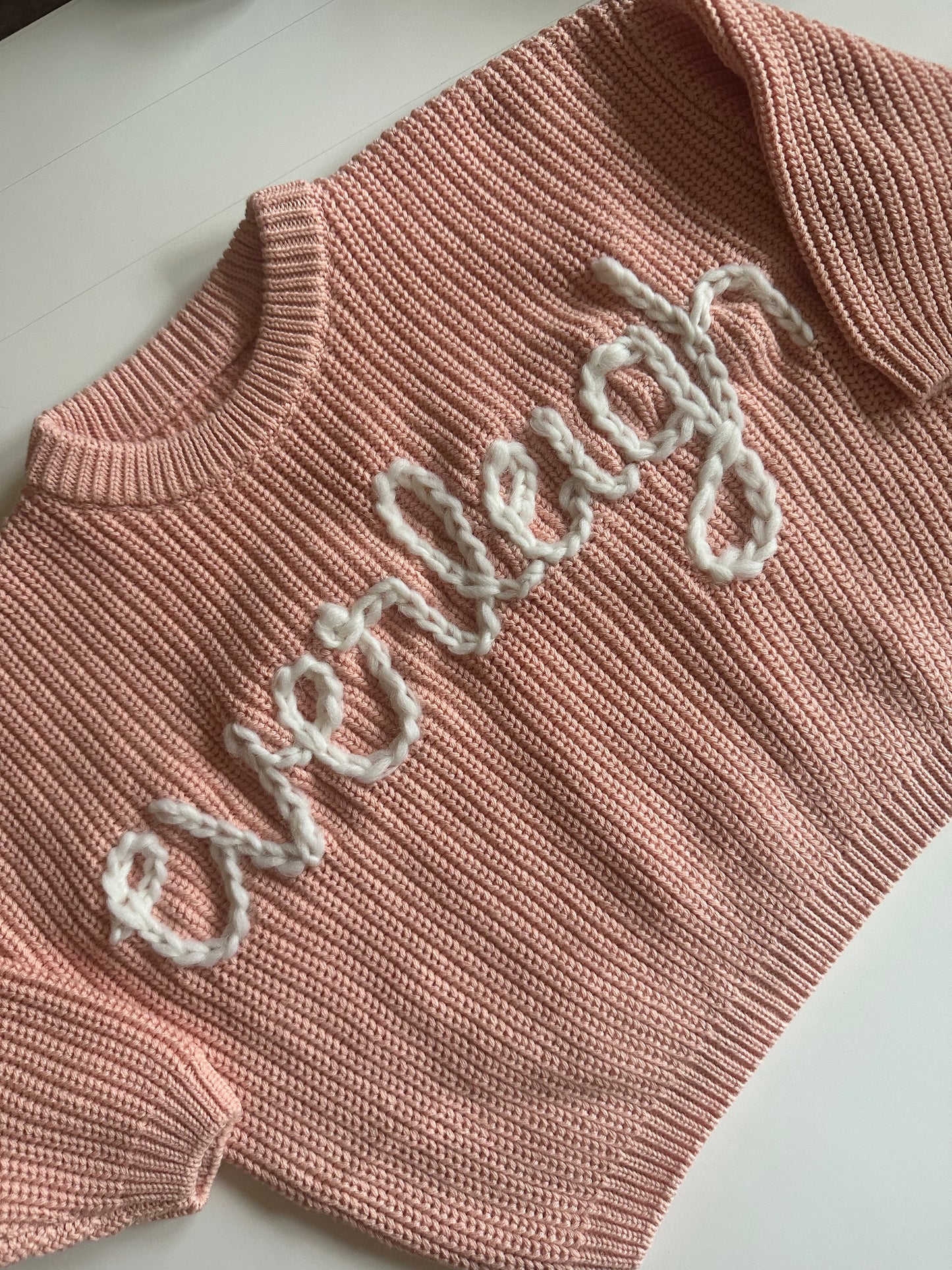 Custom Knit Embroidered Sweaters