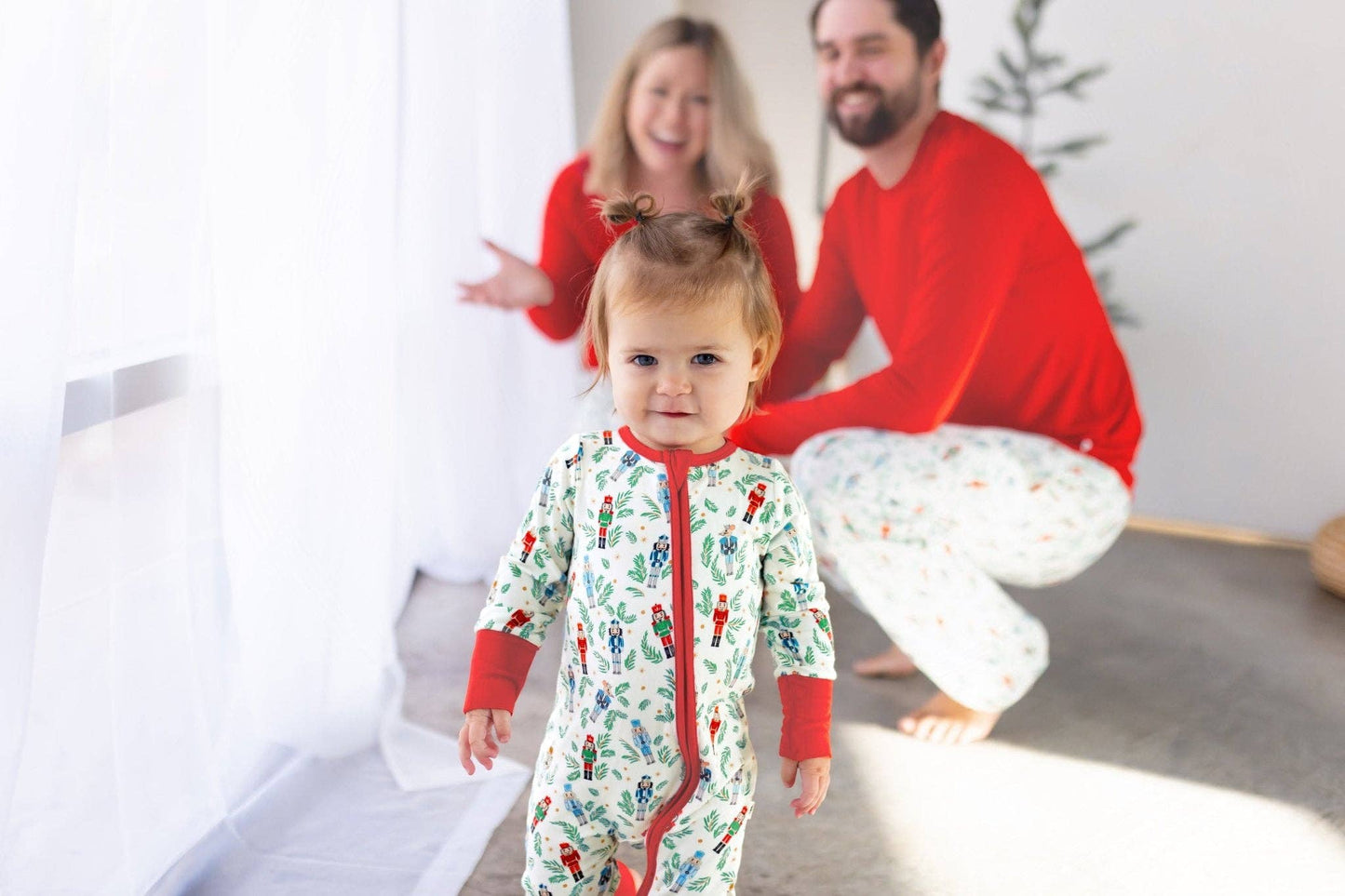 Nutcrackers Midnight March Men's Long Sleeve Pajama Set