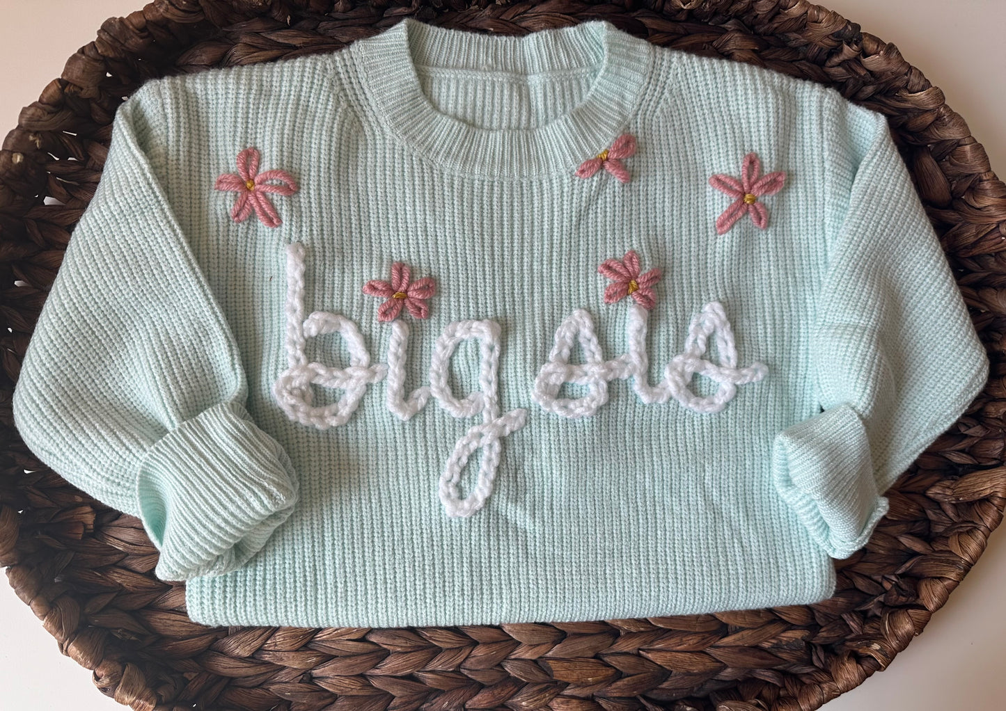 Custom Knit Embroidered Sweaters