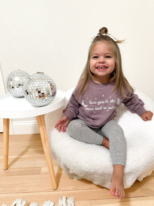 Love You to the Moon and to Saturn Pullover