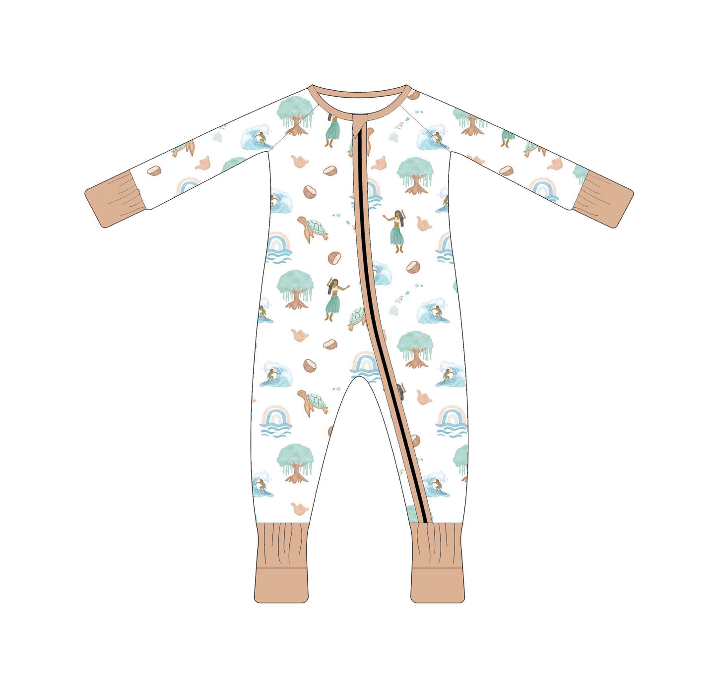 Hawaii Bamboo Pajamas