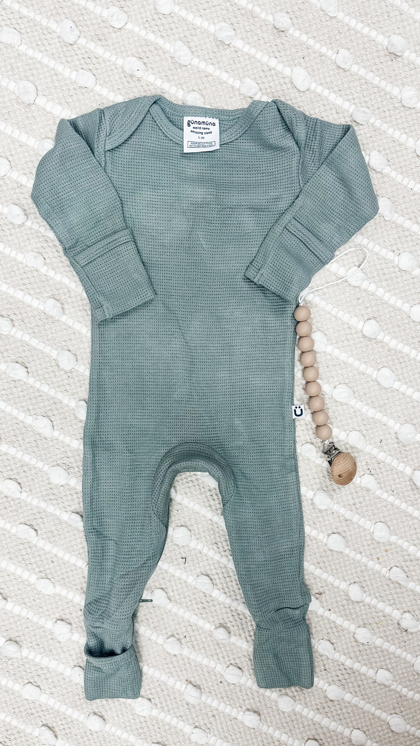 Gunamuna Waffle Convertible Pajamas