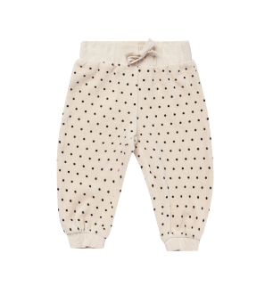 Velour Polkadot Jogger Set