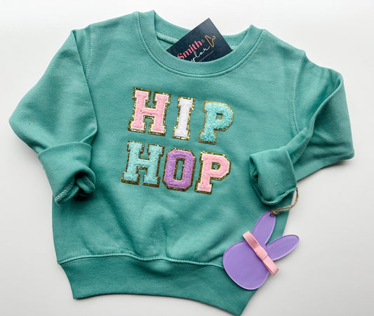 Hip Hop Easter Patch Sweatshirt