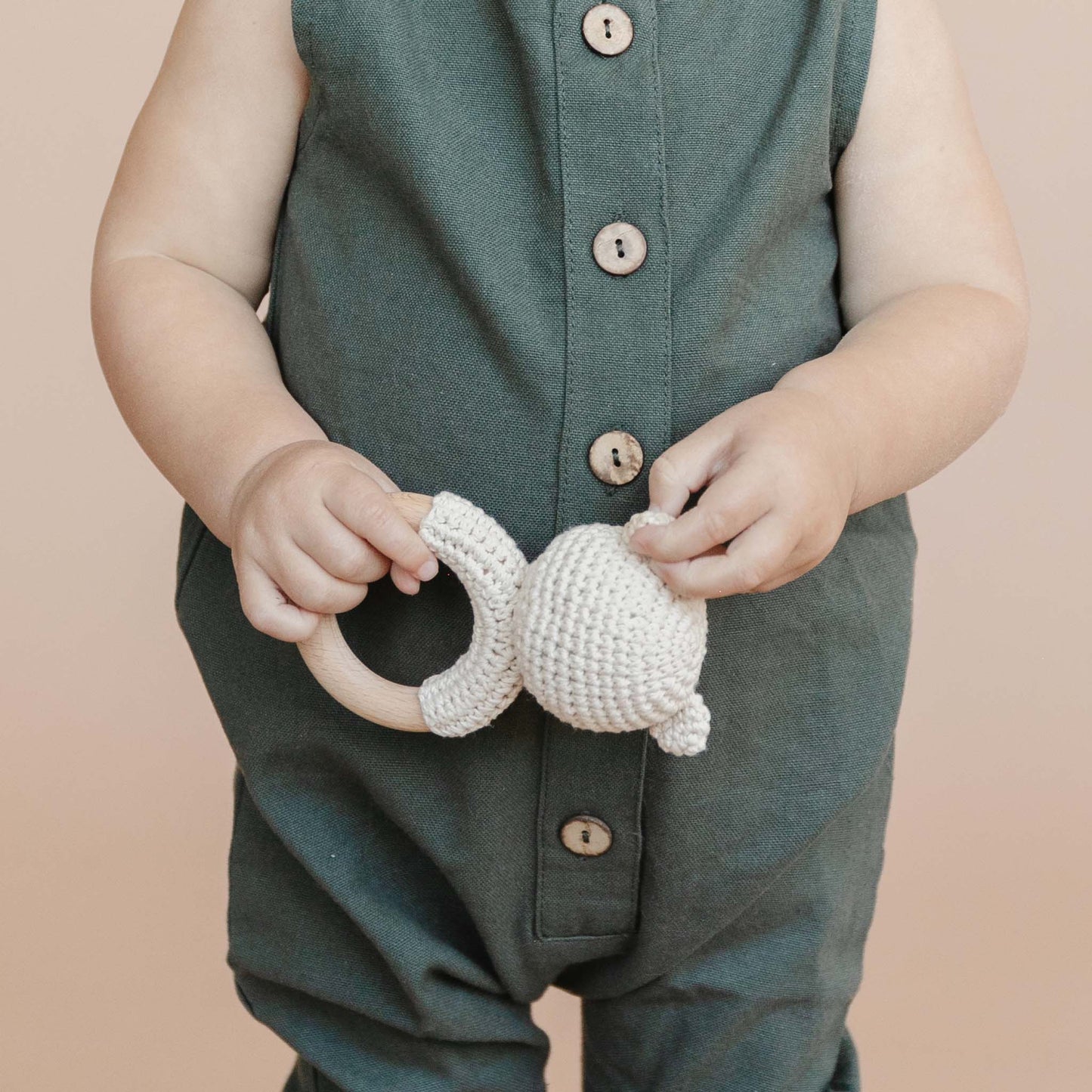 Cotton Crochet Rattle Teether| Baby Toys