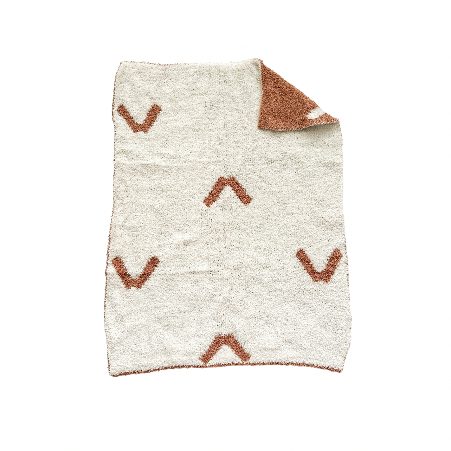 Mini Blanket - Arrow Caramel/Cream