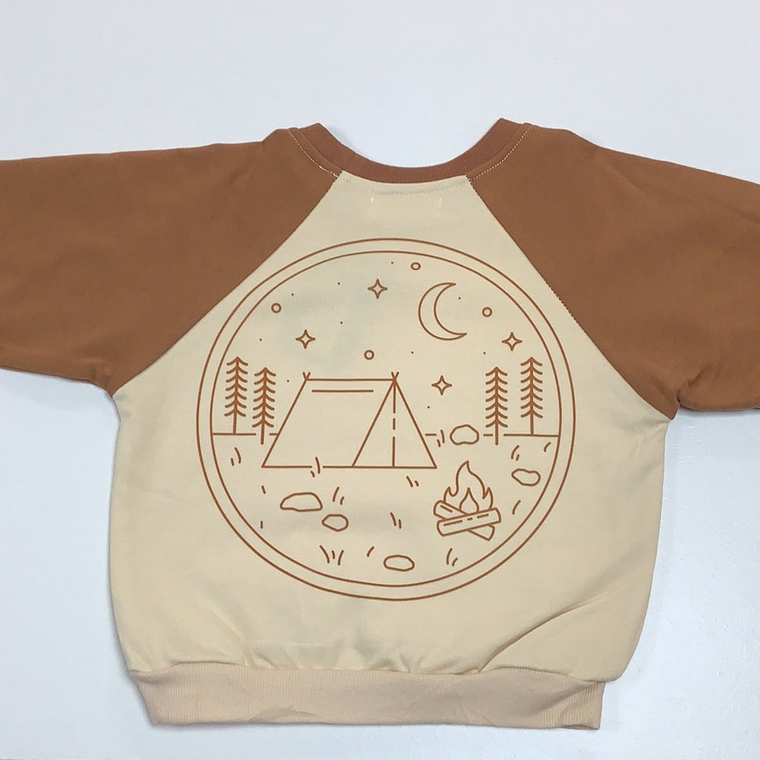 Happy Camper Raglan Pullover