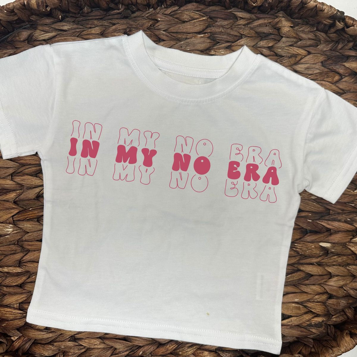 In My No Era Toddler Shirt