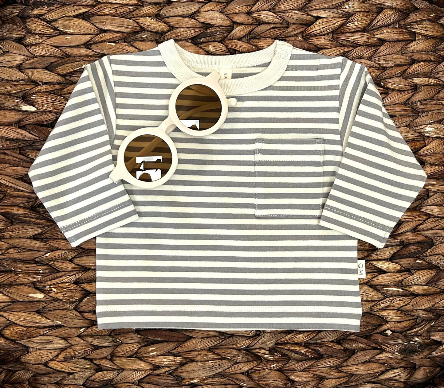 Striped Pocket Long Sleeve