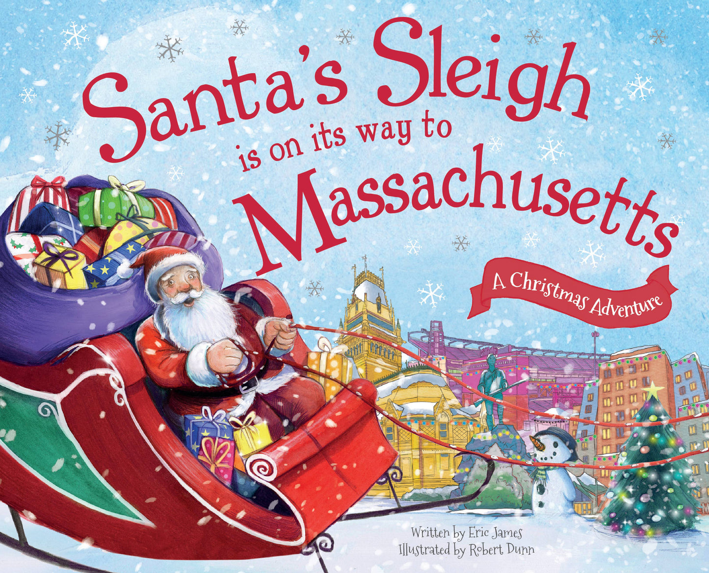 Santa's Sleigh Is on Its Way to Massachusetts (HC)