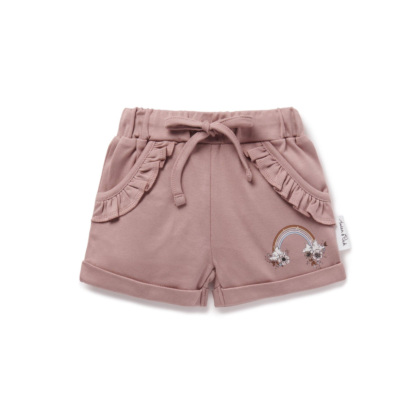 Rainbow Ruffle Shorts