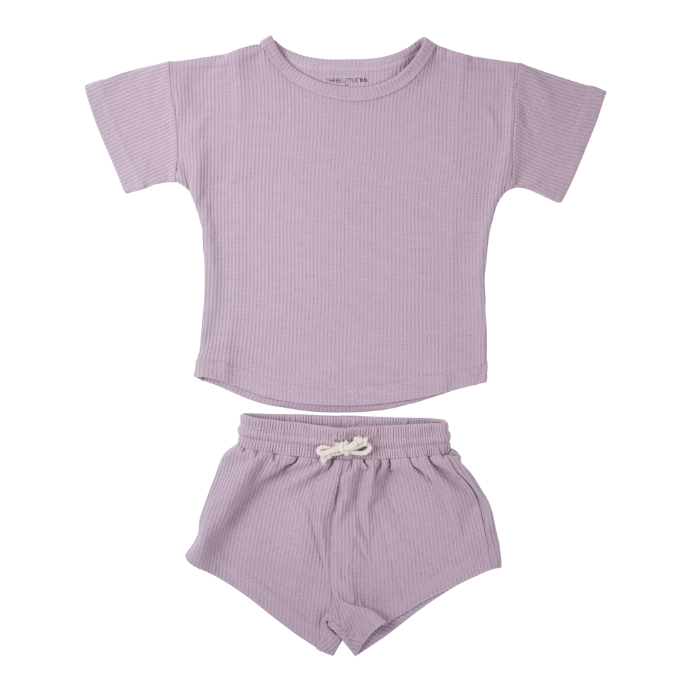 Orchid Summer Waffle Set