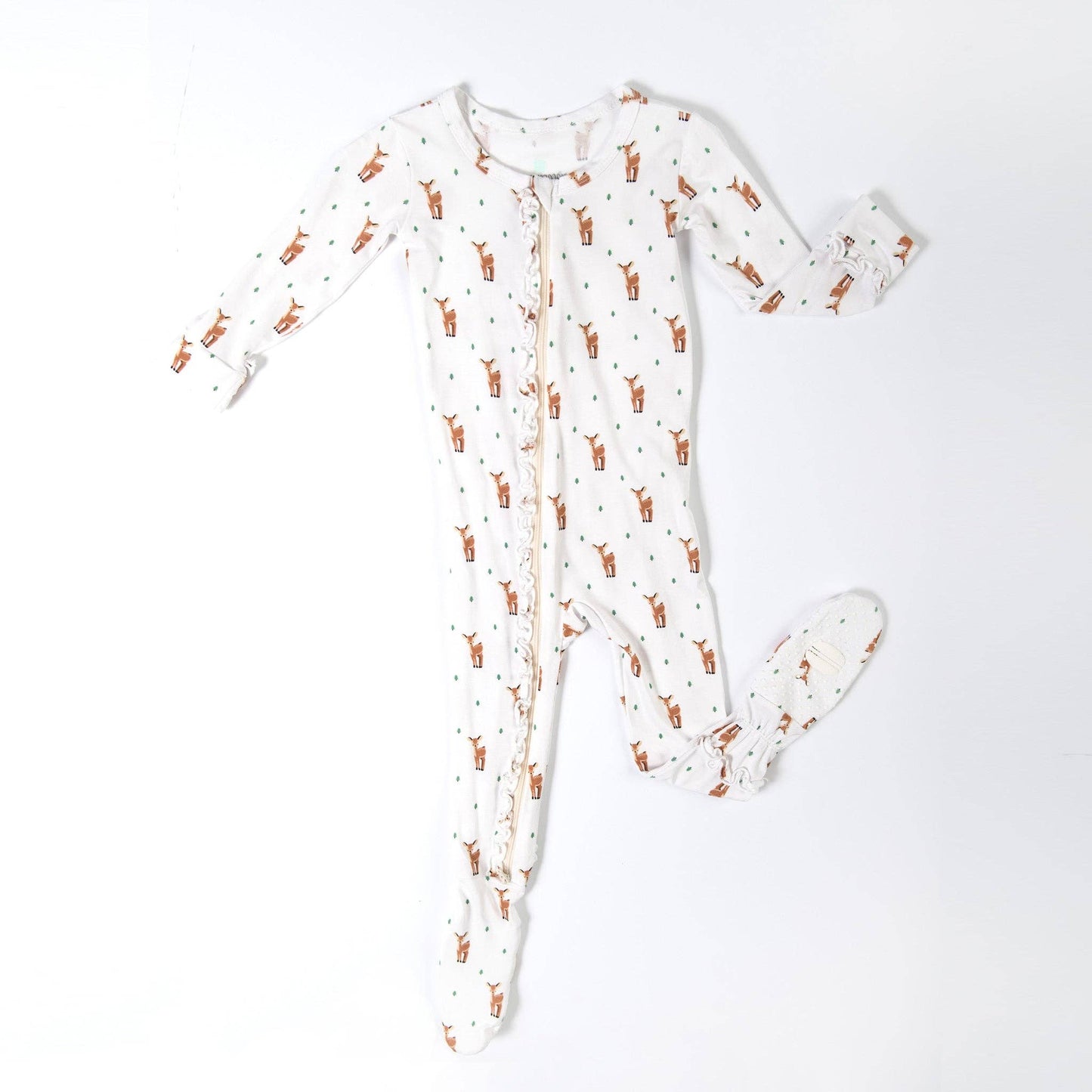 Sweet Deer Footsie Pajamas
