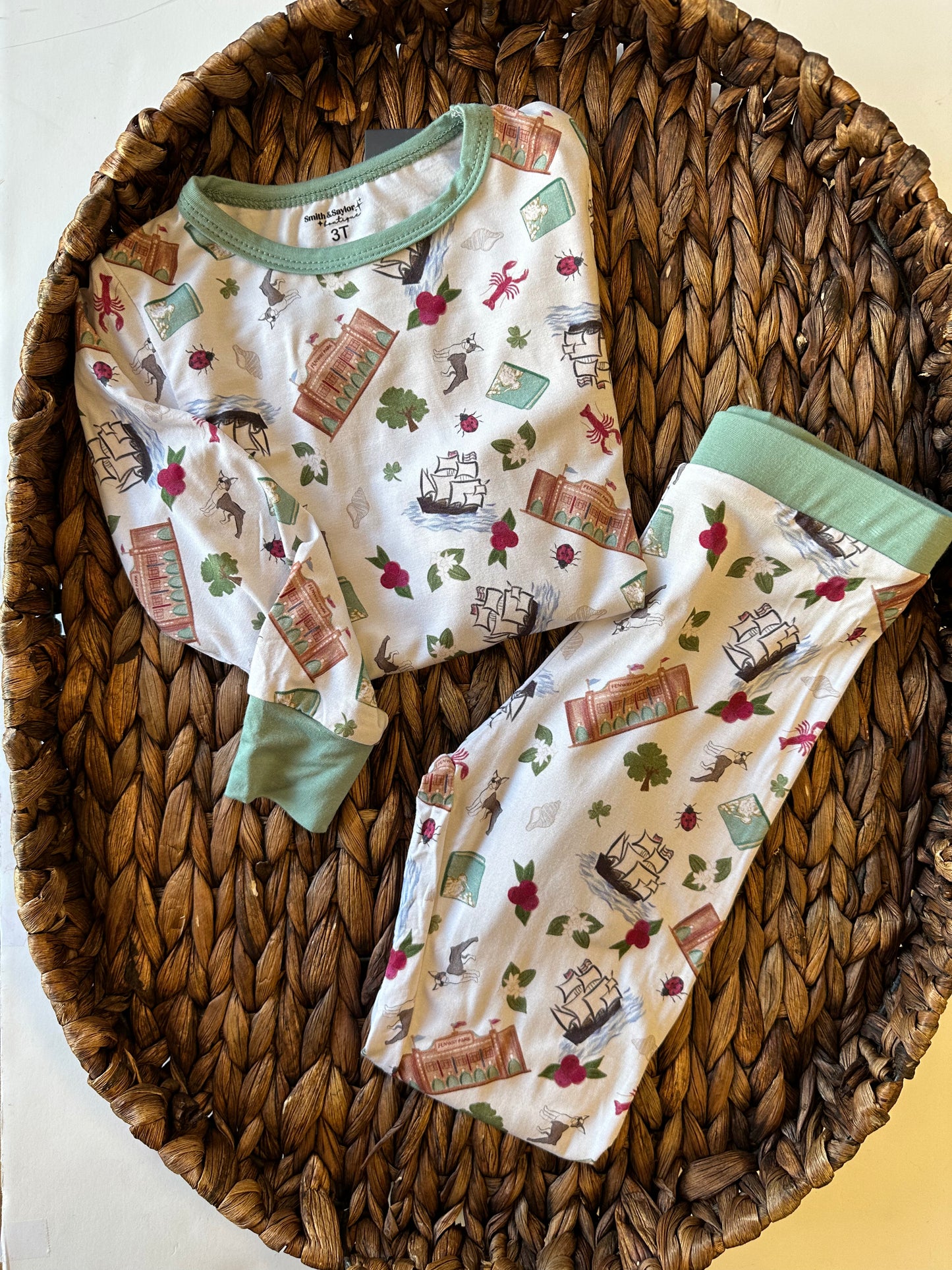 New England Baby Massachusetts Bamboo Pajamas