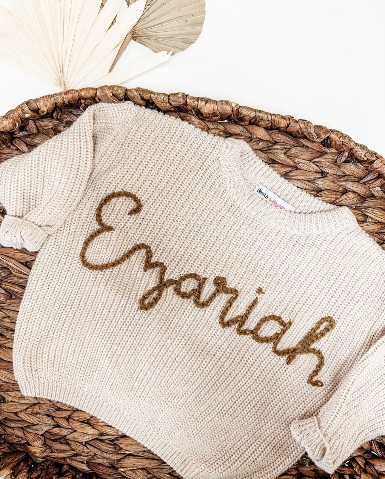 Custom Knit Embroidered Sweaters