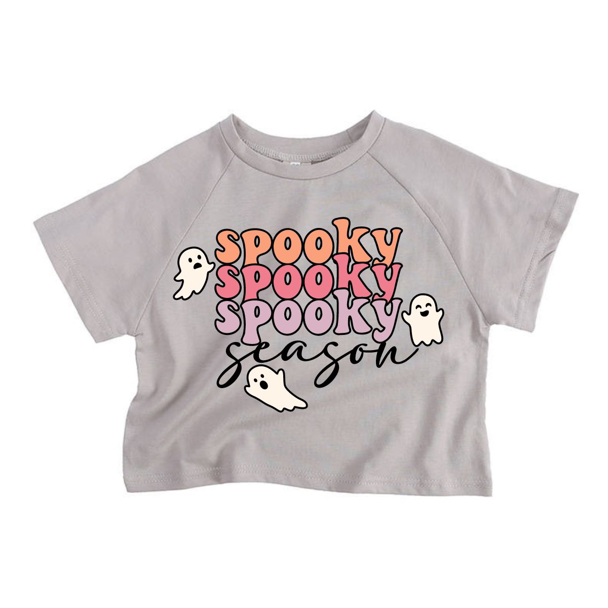 Grey "Spooky Season" T-Shirt