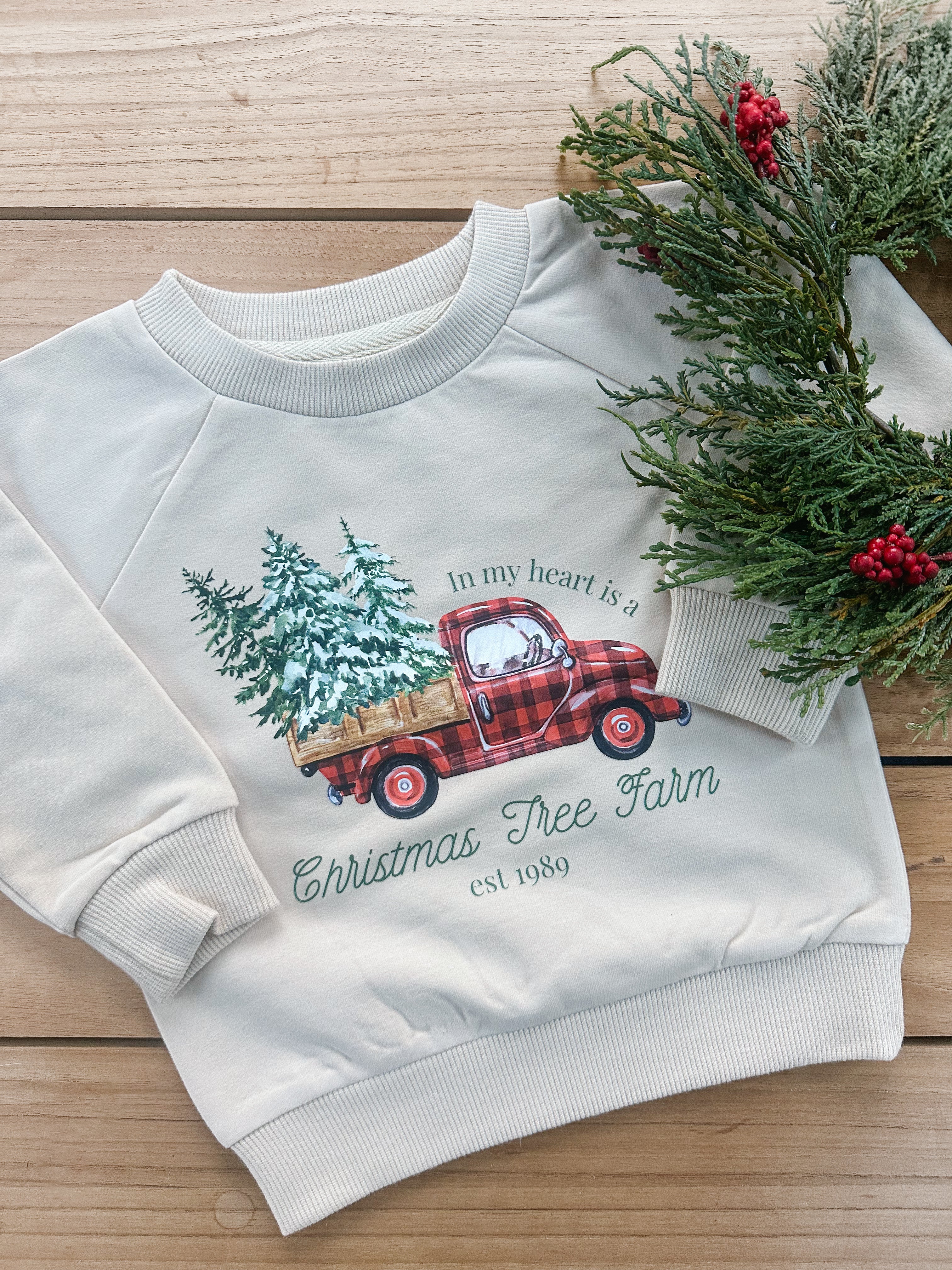 Red truck sweatshirt on sale