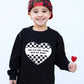 Quit Playing Games | Kids Valentines Day Sweatshirt