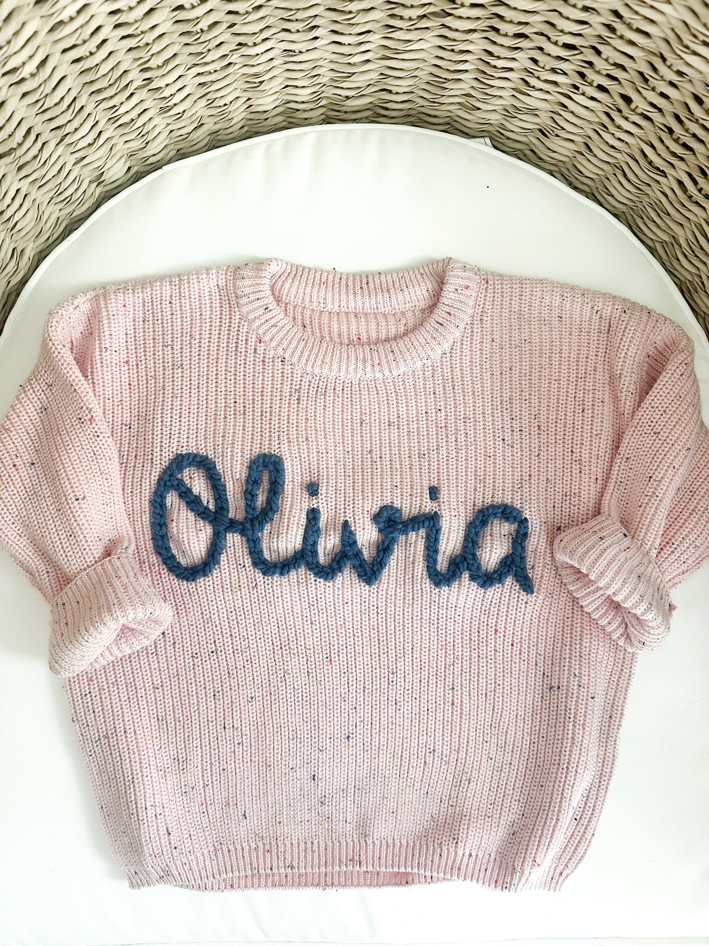 Custom Knit Embroidered Sweaters