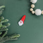 Embroidered Christmas Friends Snap Clip