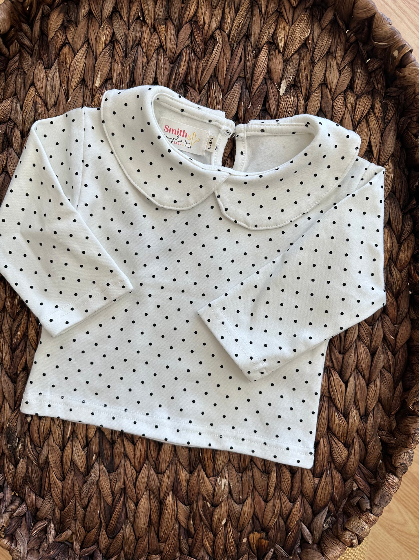 Infant Girl Collar Shirt