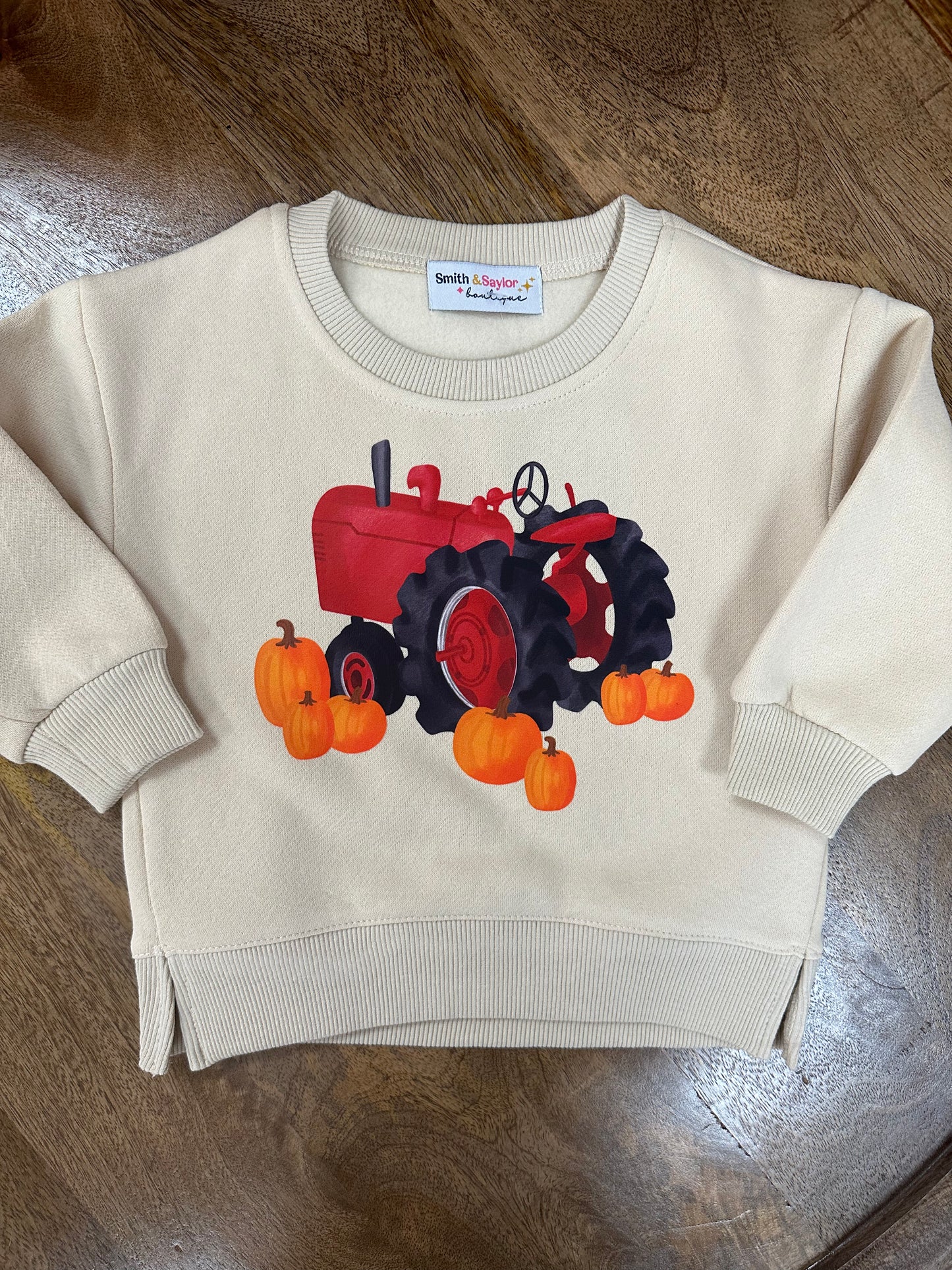 Fall Tractor Pullover