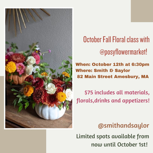 Fall Floral Class