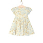 Puff Sleeve Twirl Dress- Hydrangea