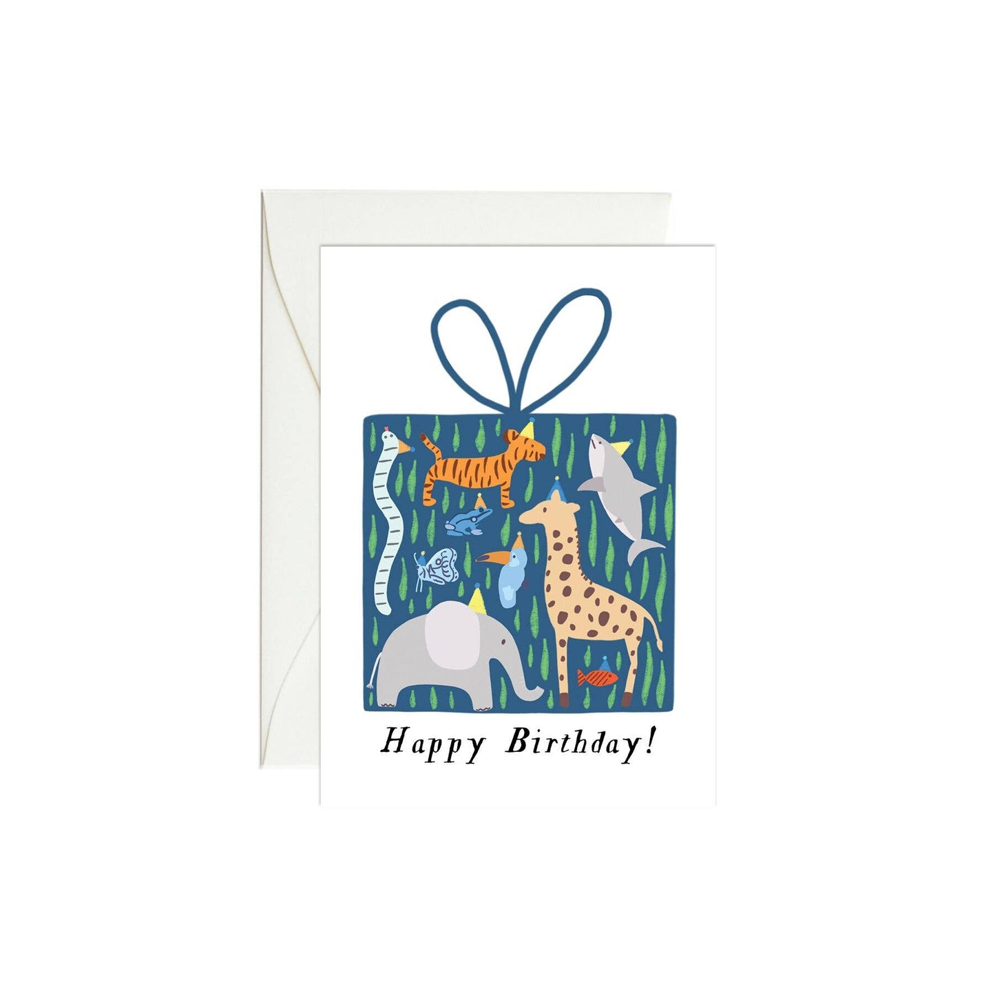 Wild Birthday Mini Enclosure Card
