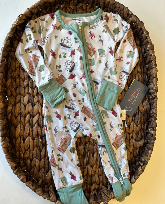 New England Baby Massachusetts Bamboo Pajamas